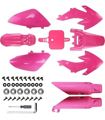 Amazon.com: ICONSPORTSS CRF50 Plastics Kit Pit Bike Parts Fairings